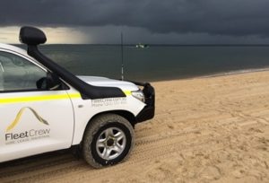 Fraser-island-beach-view-with-Fleetcrew-4wd