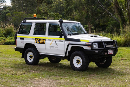 Mine spec Toyota Landcruiser 70 series wagon 5 seater