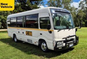 Mine Spec 22 seater Toyota Coaster Bus from FleetCrew