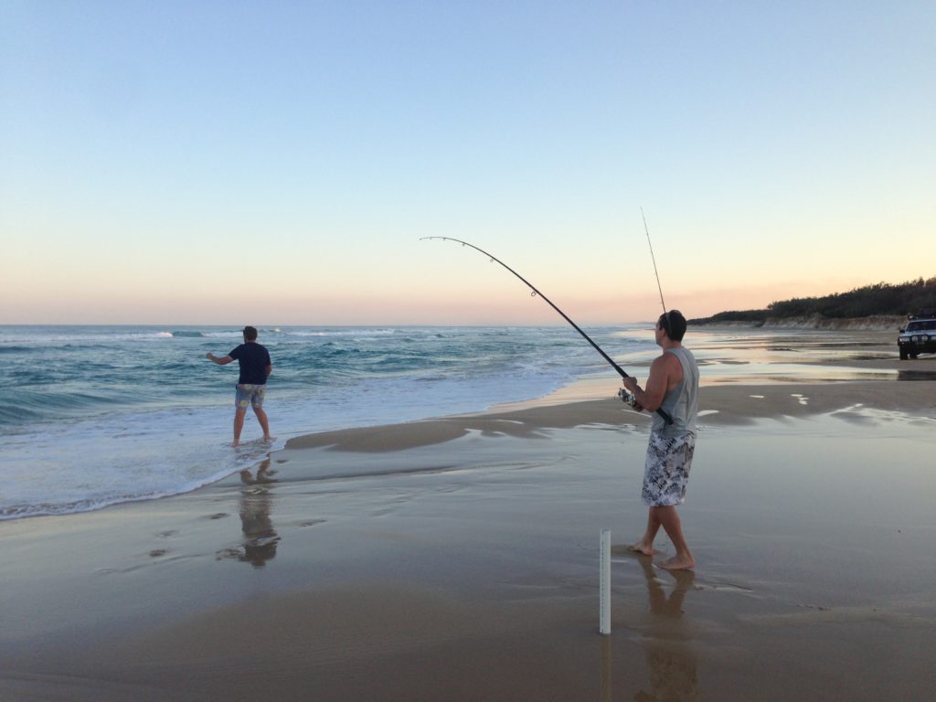 fishing on stradbroke island