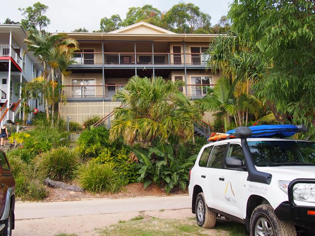 recommended beach house Moreton Island