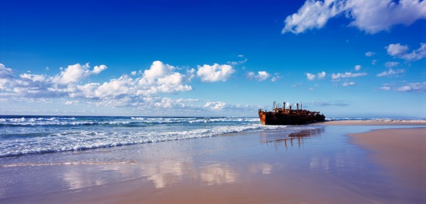 The Maheno - Fraser Island's most famous shipwreck