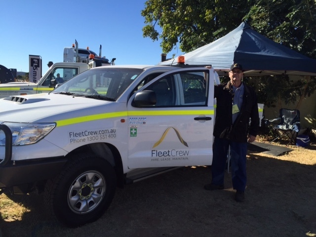 4x4 vehicle at Mt Isa MineX exhibition