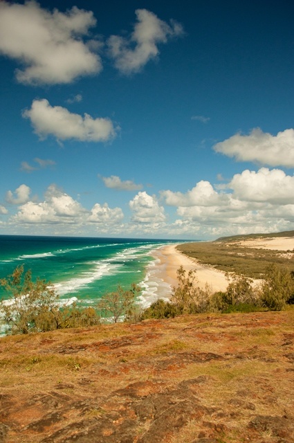 Indian Heads Look Out on Fraser Island 