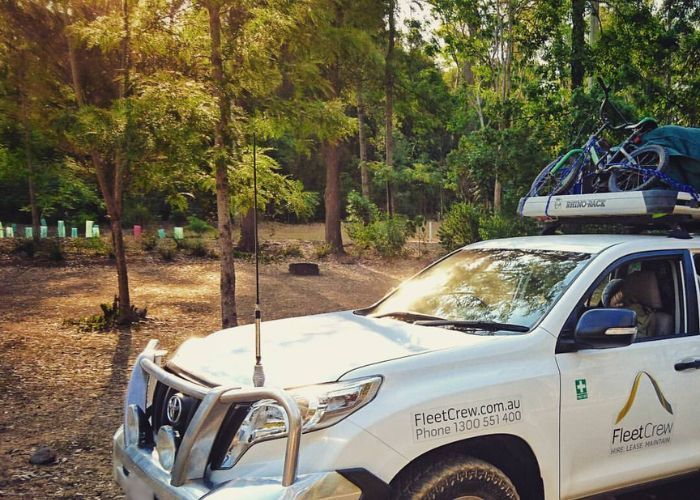 4wd vehicle at imbil national park