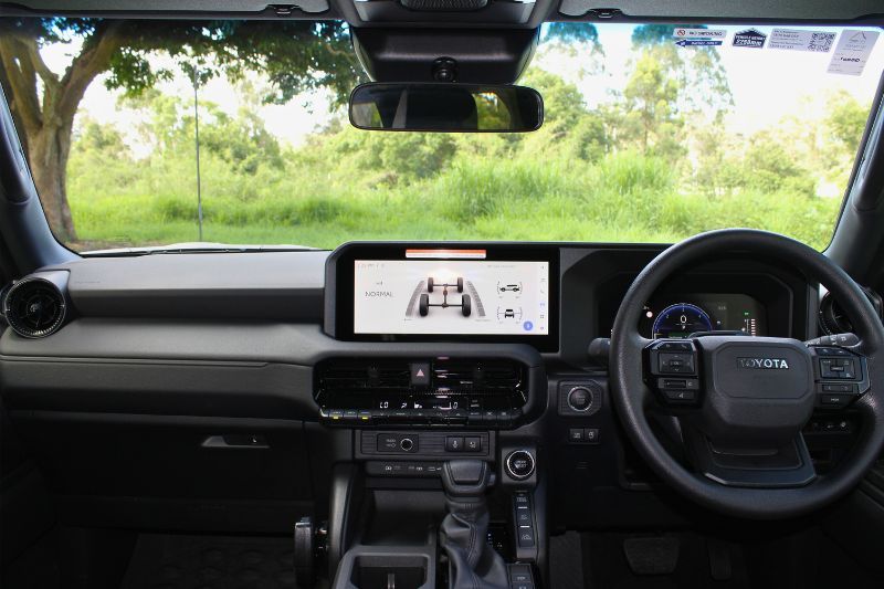 landcruiser prado 250 interior dashboard and console