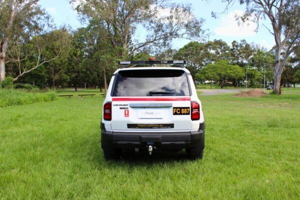 Prado 250 Series from rear