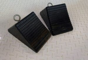 Black Wheel Chocks