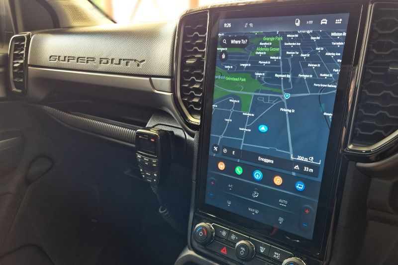 Super Duty Display screen and dashboard