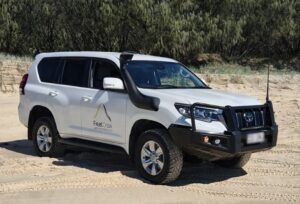 Toyota Prado 150 Series on Beach