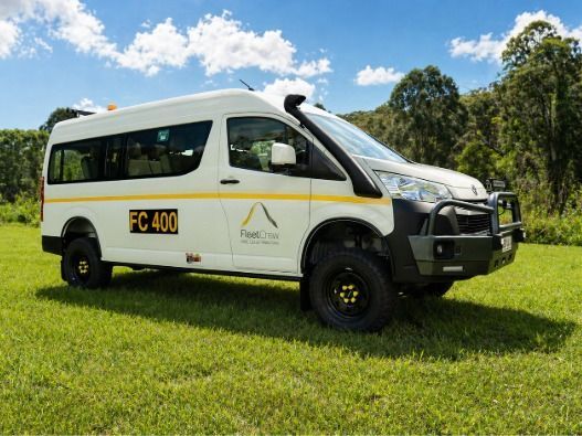 Toyota Hiace 4WD hire
